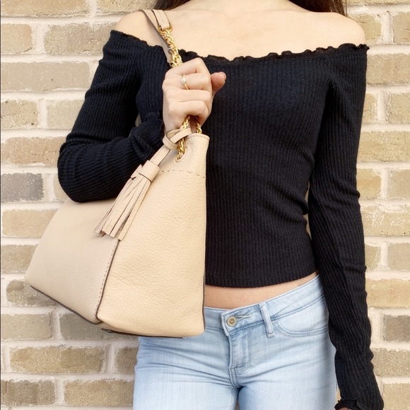 CLOSE OUT! $298 ❤️NWT Tory Burch Slouchy Tote - Picture 4 of 8